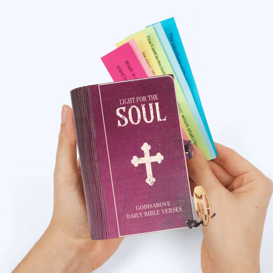 🔥Omejen čas popusta🎁 ✝️Ročno izdelana lesena škatla z biblijskimi verzi - Dnevni biblijski verzi (🎁 Spomin na Božje besede💖)