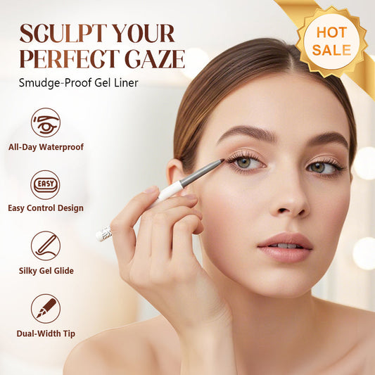 🔥 Gel liner za gladko nanašanje, ki se ne razmaže