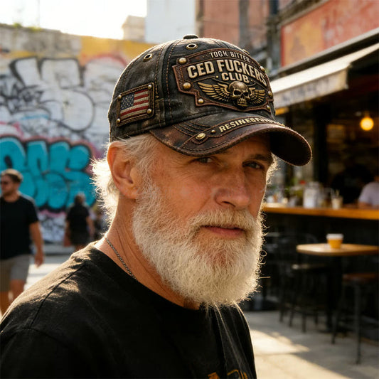 Klub starih kurcev Vintage vezena kapa